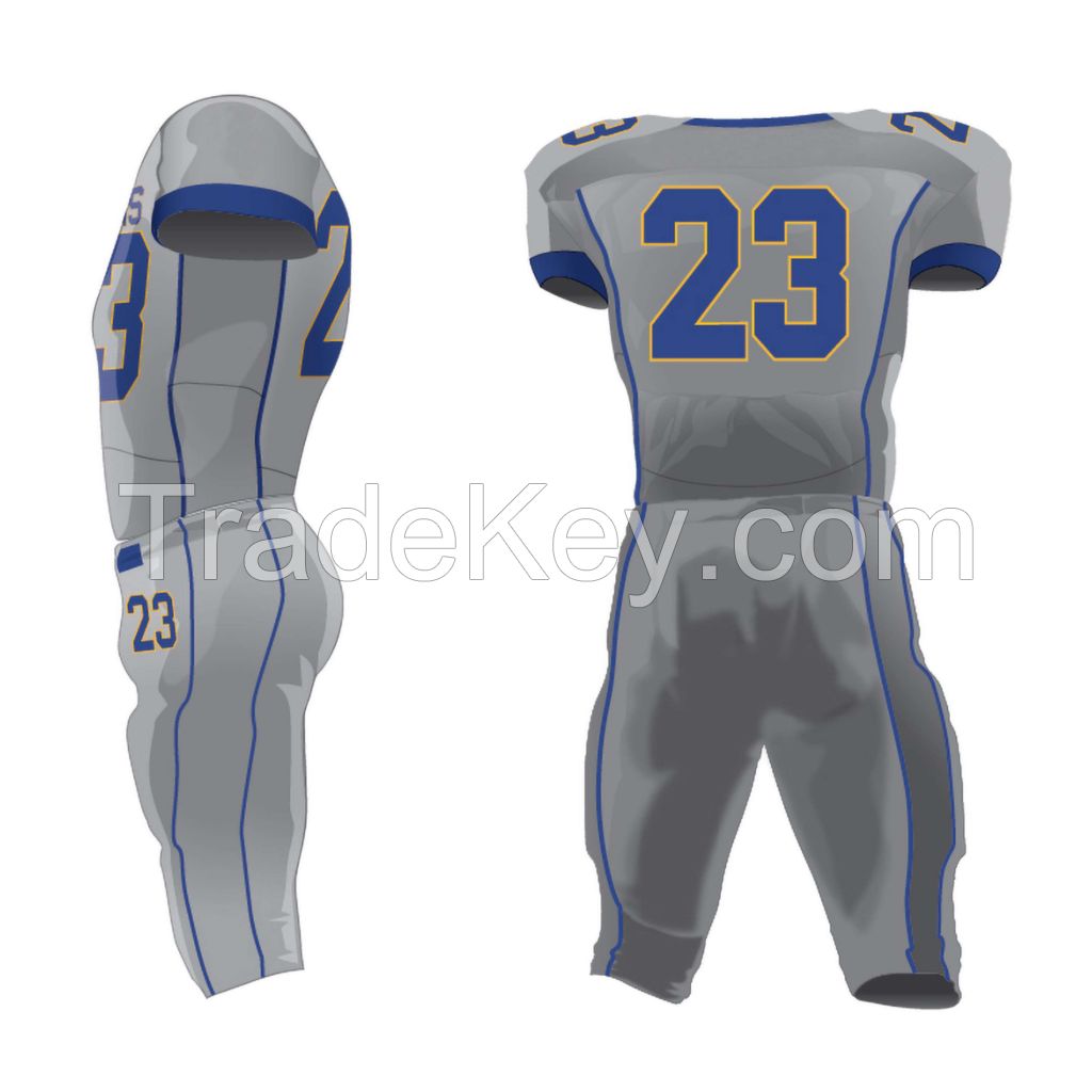 Latest Design Your Own Sublimation American Football Uniform Top Best Quality American Football Uniforms For men