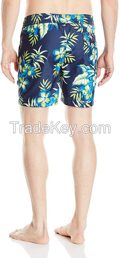 2023 OEM Custom Waterproof Men Beach Shorts Hot Sale Swimming Trunks Male Beach Shorts