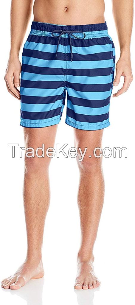 2022 Wholesale Quick Dry Beach Pants Men's Plain Color Loose Swimming Shorts Fitness Short for swim wear