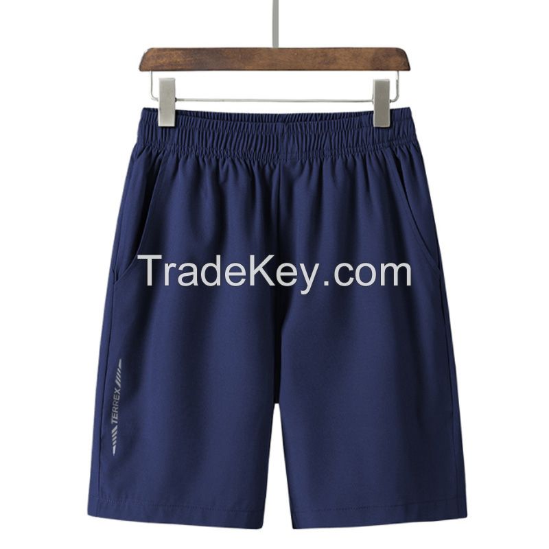 Customized Logo Solid Color Beachwear Casual Summer Wholesale Men Trunk Beach Men's Swim Shorts