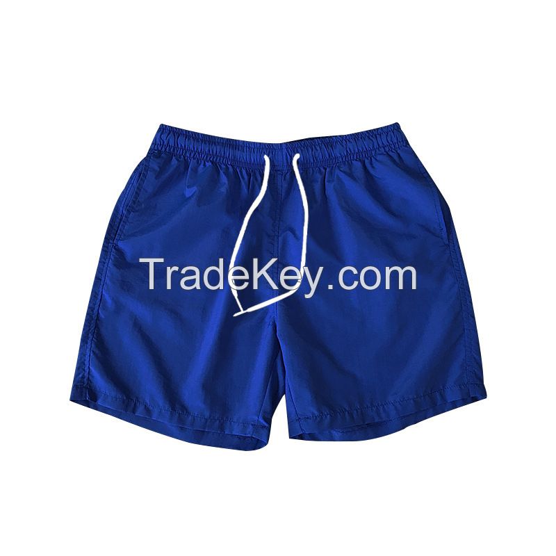 Wholesale Breathable High Quality Quick Dry Custom Men's Sports Training Beach Shorts