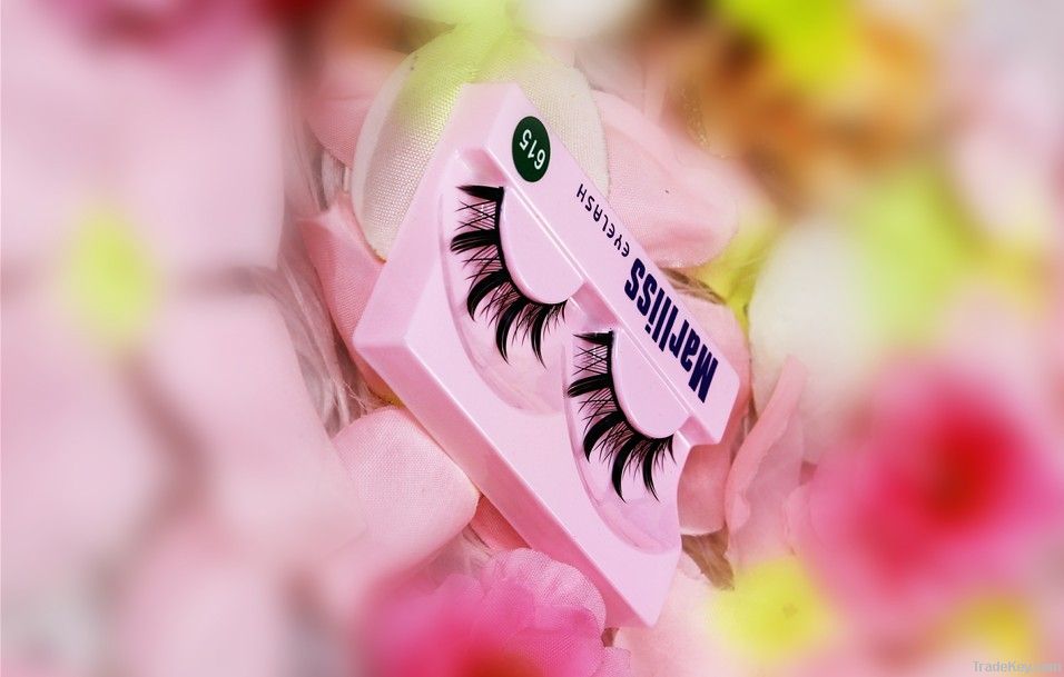 Top quality mink fur eyelash , fake lash, strip false eyelash