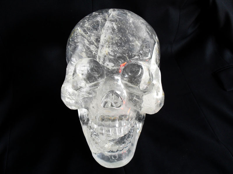 Natural Rock Crystal Skull