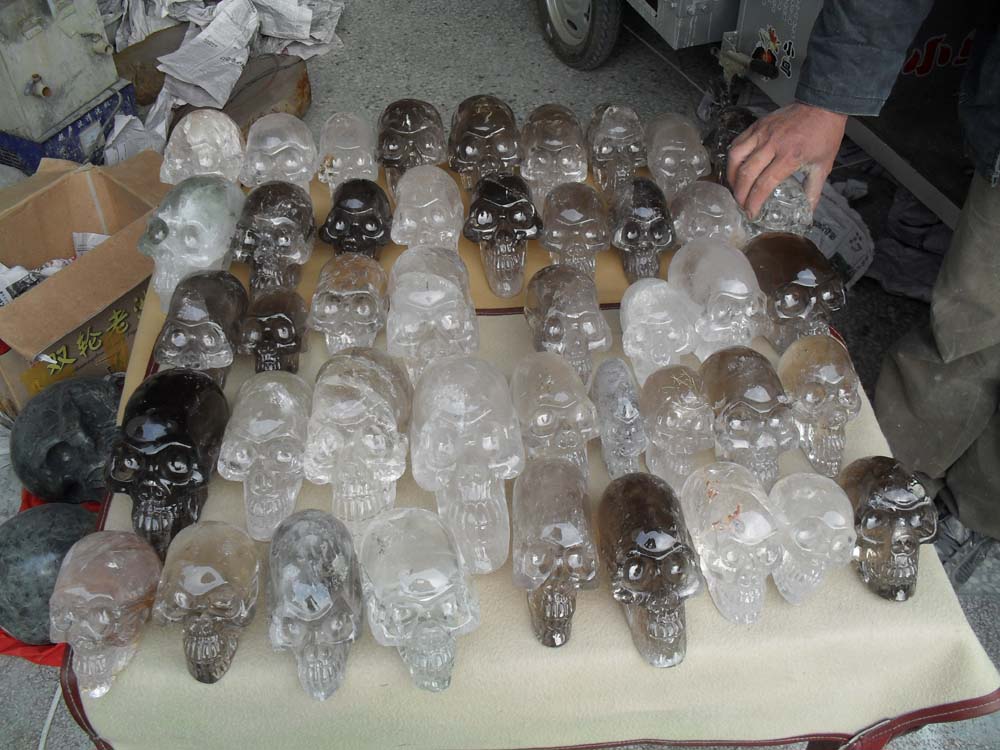 Smokey Quartz Crystal Skull healing