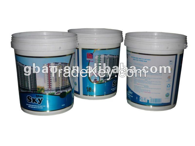 Heat Transfer Label for plastic container/bucket/pail printing