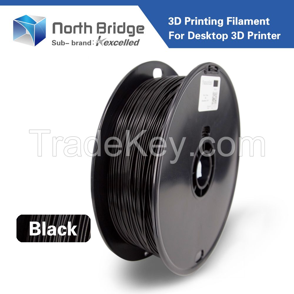 Kexcelled 1.75mm wooden PLA 3D Printer Filament - 1kg Spool (2.2 lbs) - Dimensional Accuracy +/- 0.05mm