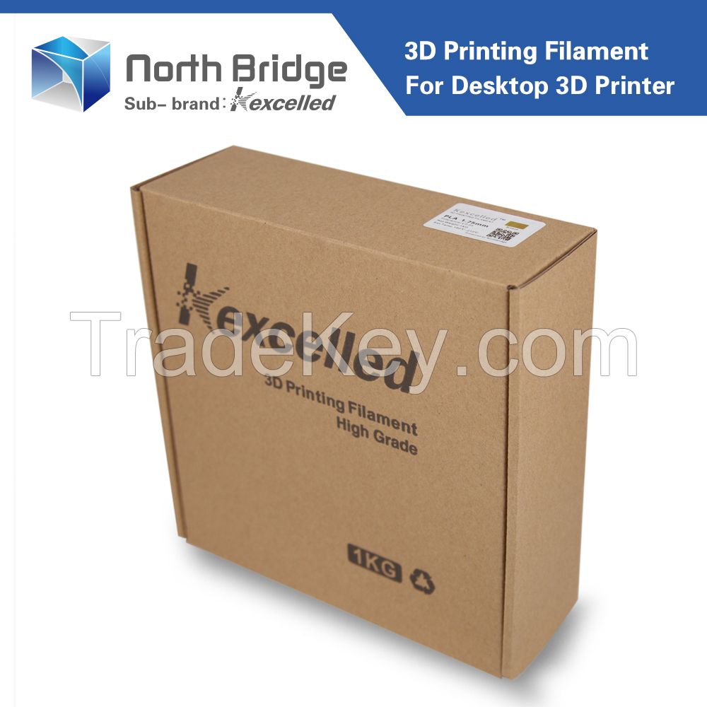 Kexcelled High Quality 3D Printer Filaments PETG plastic 1.75mm/3.00mm for 3d printer low price PETG filament