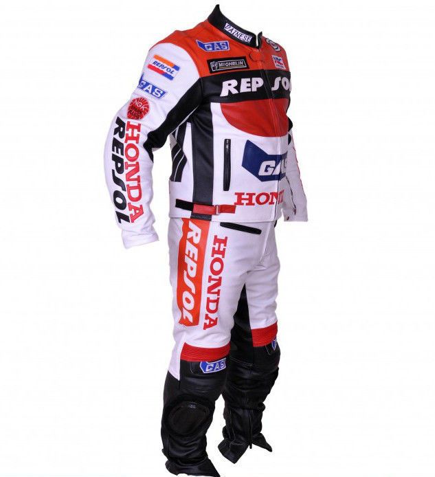 LEATHER MOTORCYCLE RACING SUIT