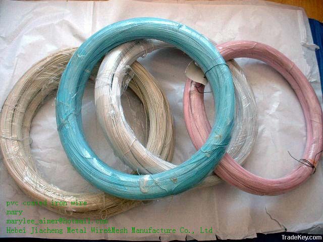 pvc coated galvanized iron wire