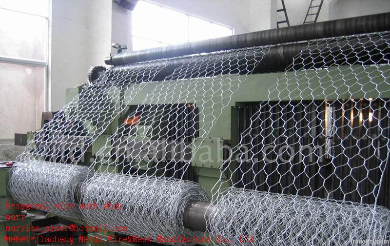 Hexagonal wire mesh