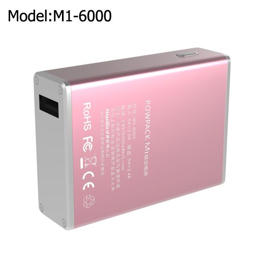 Mini 6000mAh power bank