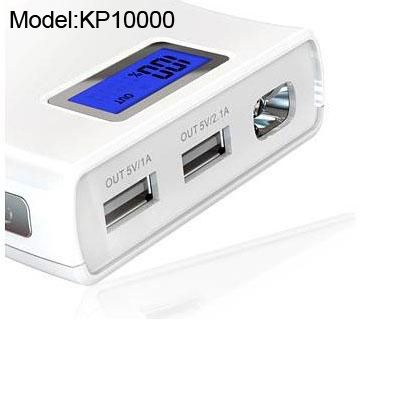 10000mAh Dual USB output power bank