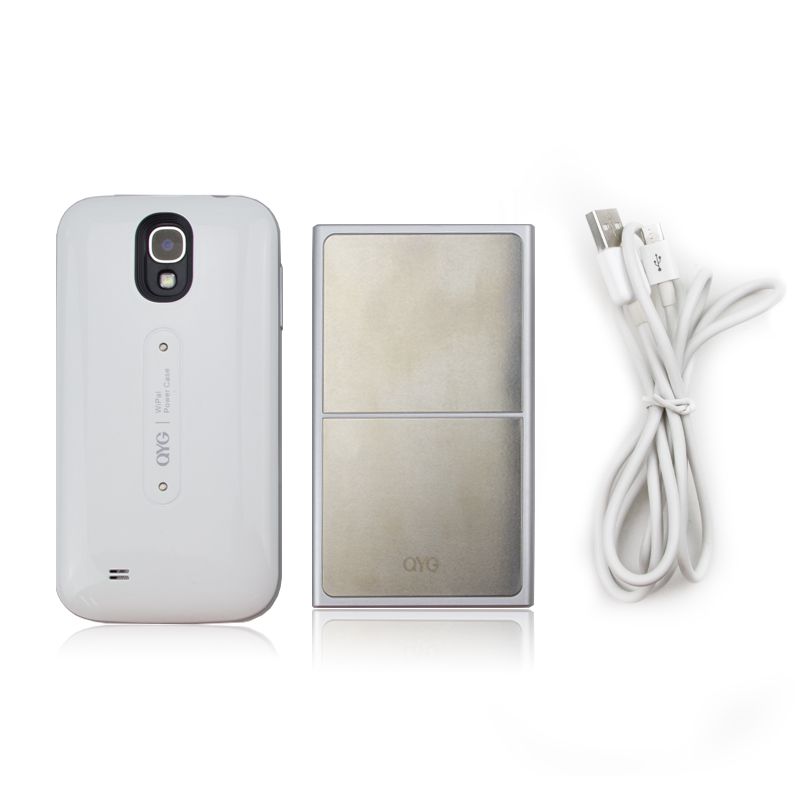 2600mAh power case with wireless charging case for Samsung Galaxy S4  