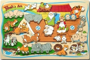 Noah's Ark Wooden Puzzle (LARGE)