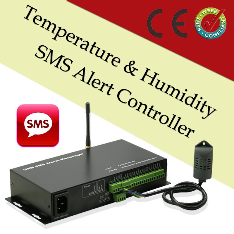 Multipoint Temperature GSM Data Logging