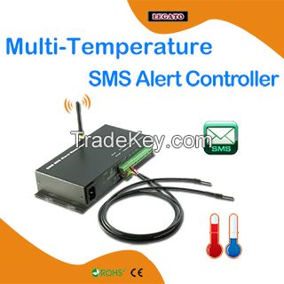 Multi-Temperature SMS Alert Controller