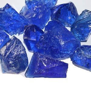 Blue Glass Rocks