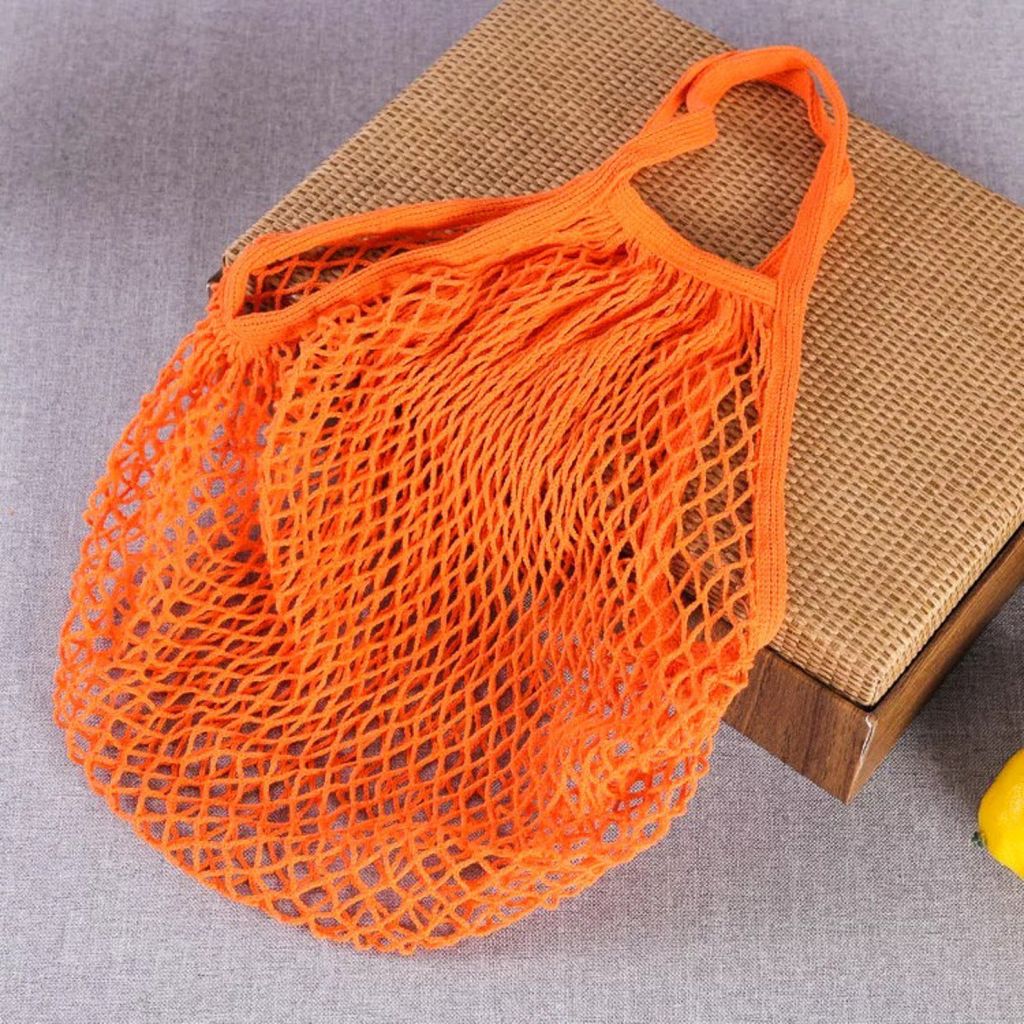 Reusable Organic Cotton Mesh Bag-Zero Waste Shopping Bag