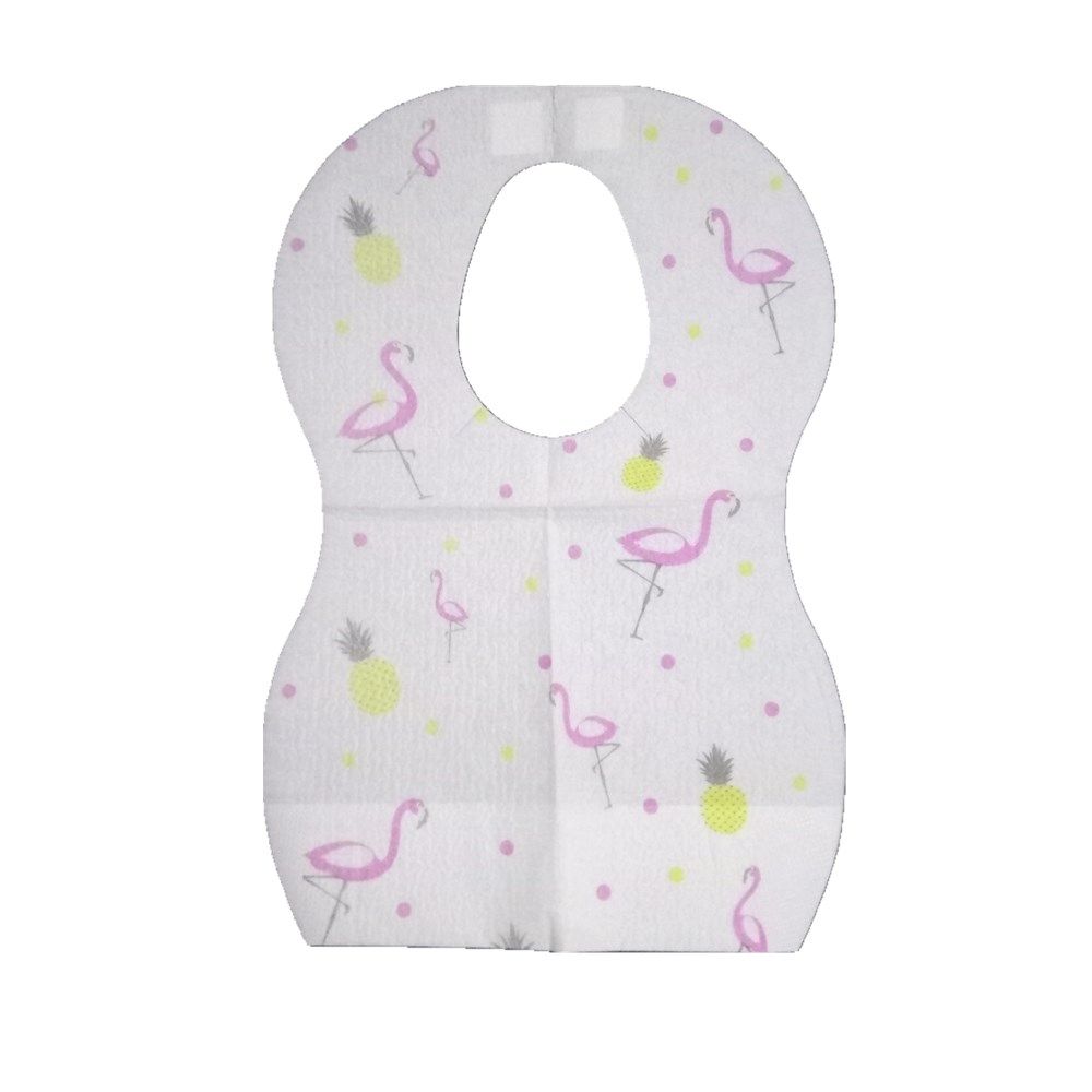 2-3 Layers Baby Bibs Waterproof with Crumb Catcher Custom Package 10 Packs