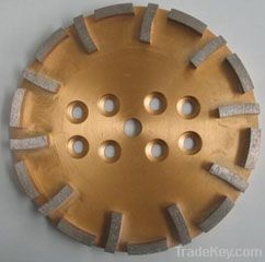 Silver welded grinding wheel