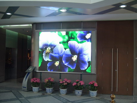 P7.62mm indoor full color LED display