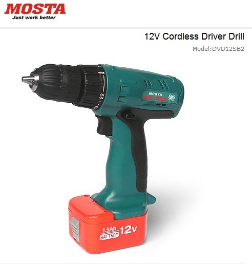 Cordless driver drill