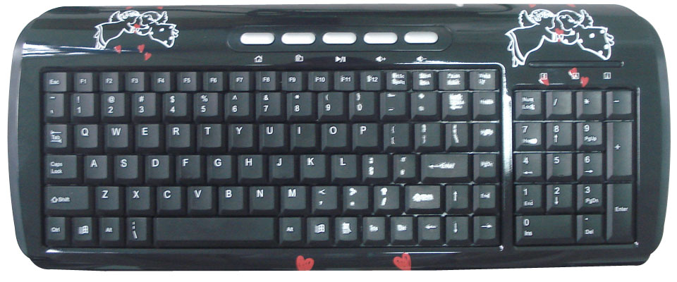 water-transferin keyboard