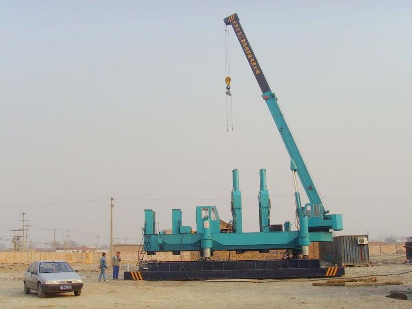 400T static  hydraulic pile driver