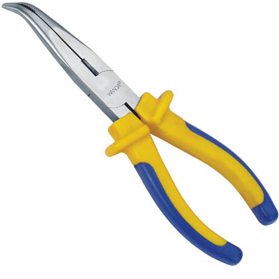 Bent nose pliers