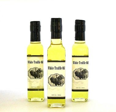 White Truffle Oil 250ml Glass Bottle Kosher