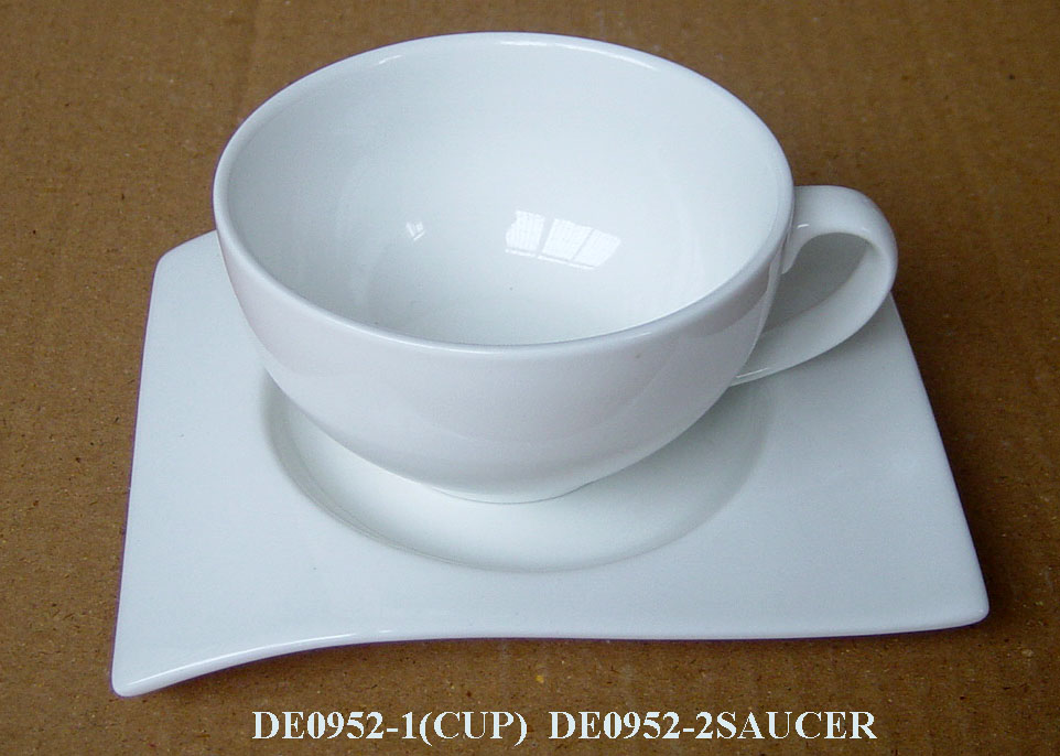 White Porcelain Tea Set