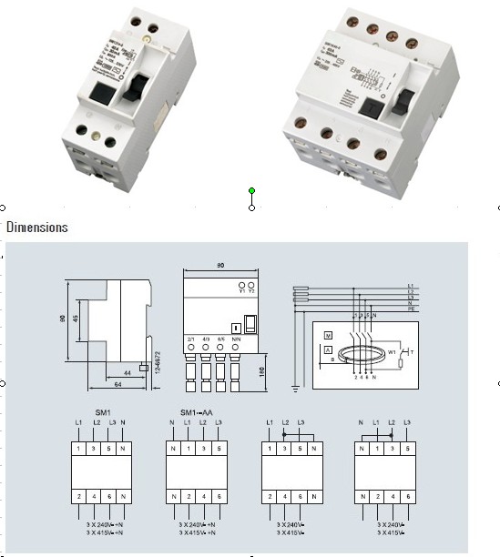 SM RESIDUAL CURRENT DEVICE