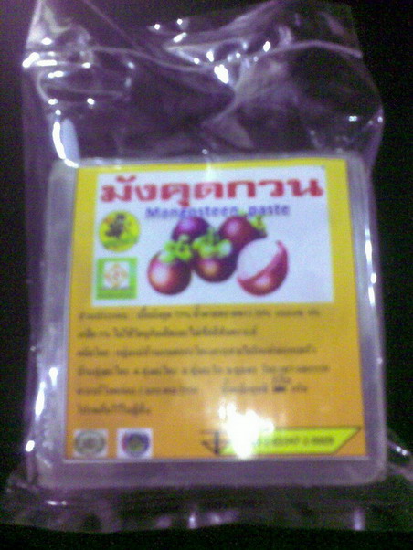 Mangosteen paste