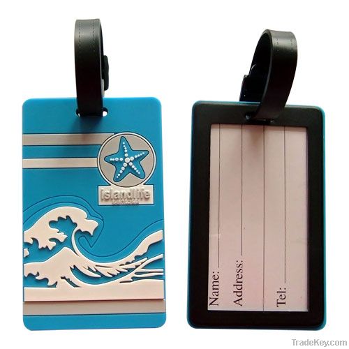 PVC luggage tag