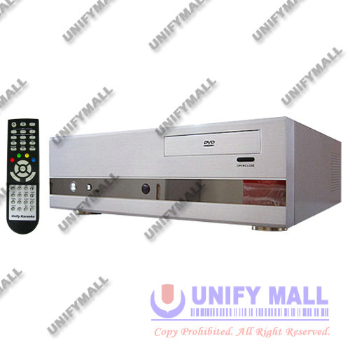 UNIFY PCKP1000D 320-4500GB HDD MP4/DVD/CDG PC Karaoke Player