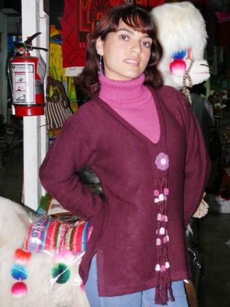 Sweater made by Alpaca wool