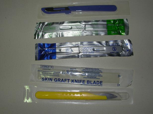 surgical blade, scalpels, lancets, lancing devices, blood devices