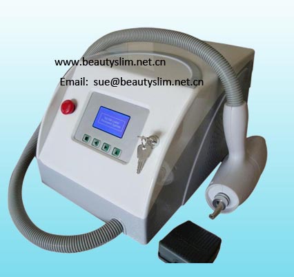 Portable ND-YAG laser beauty machine -Q switch tattoo removal -CE