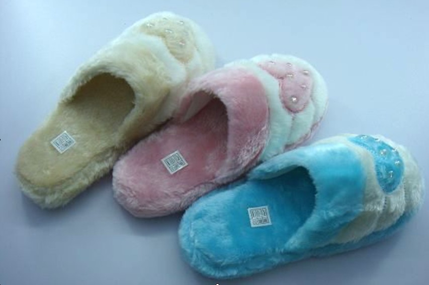 plush slipper/plush shoes/velvet shoes/vlvet slipper
