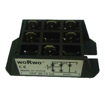 Single Phase Half Controlled Bridge Rectifier Module (M-VHF28)