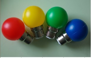 colorful LED G45 bulb