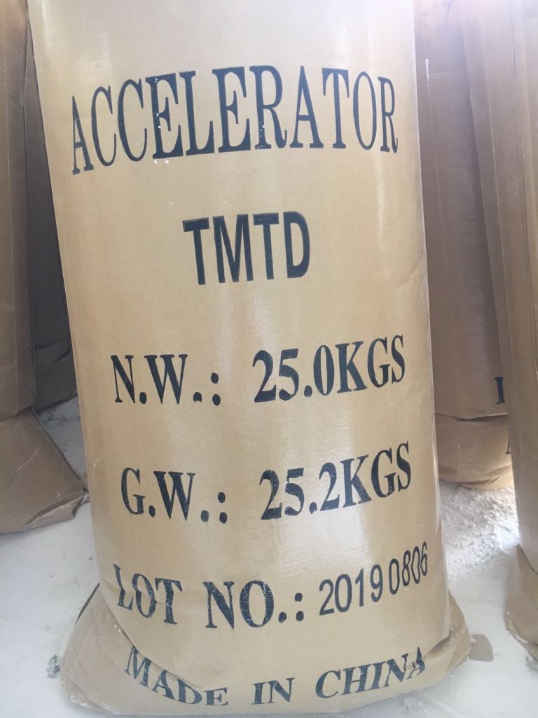 Rubber accelerator TMTD