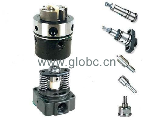 Fuel nozzle, plunger, element, delivery valve, rotor head