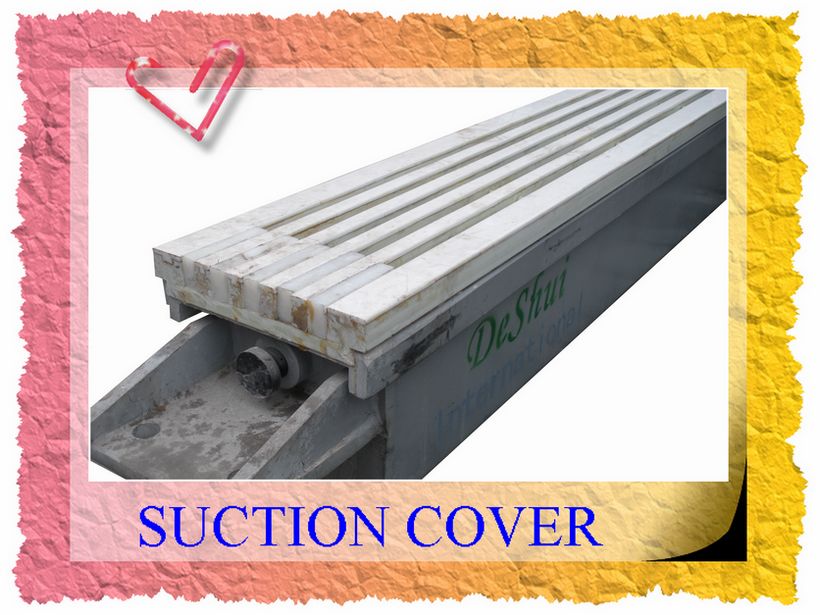 Paper making ceramic suction board