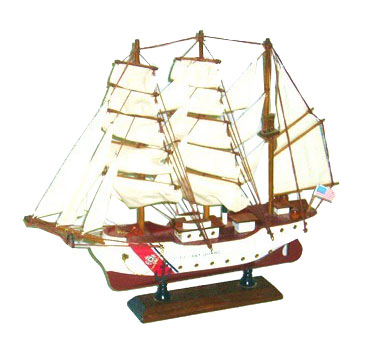 wooden crafts, wood sailing boat model, model ships