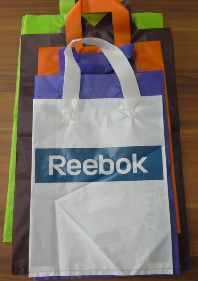 Biodegradable T-shirt shopping bag