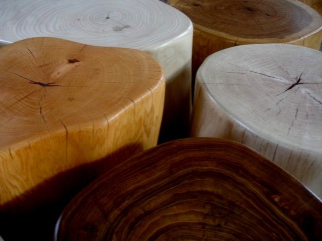 Tree Stump Tables