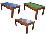 3 in 1, pool table/desktop/table tennis