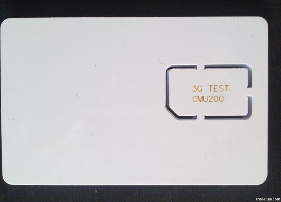 WCDMA Test Sim Cards  CMU200