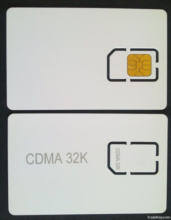 Mobilephone CDMA test sim card